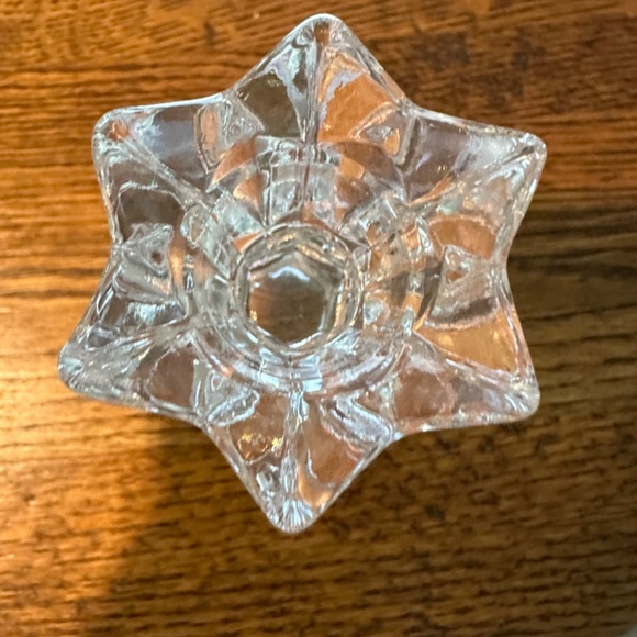 Glass candlesticks - Picture 2 of 2